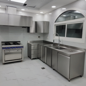 Supplying Custom kitchens & restaurants equipment from stainless steel